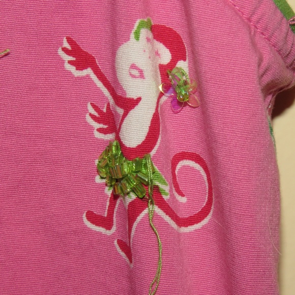 Tropico Palm Tree/Monkey Dress XL - Picture 6 of 7